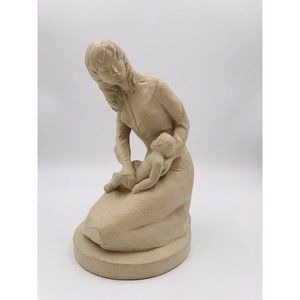 David Fisher Sculpture Art Statue Mother and Child